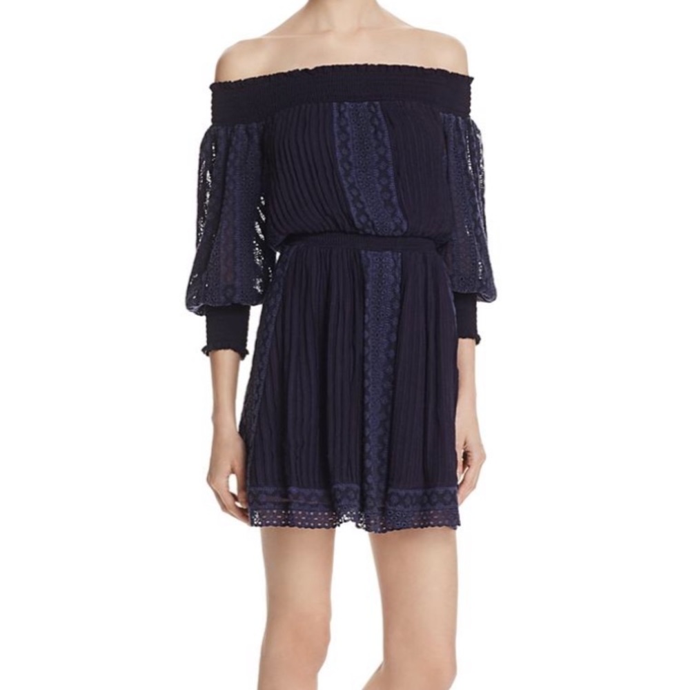 NWOT. Alice & Olivia Off the Shoulder Dress, 2